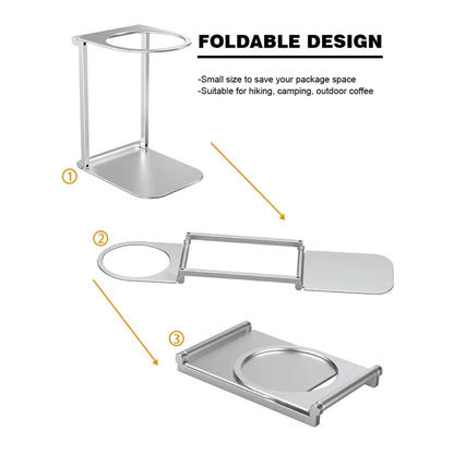 Foldable Coffee Drip Holder