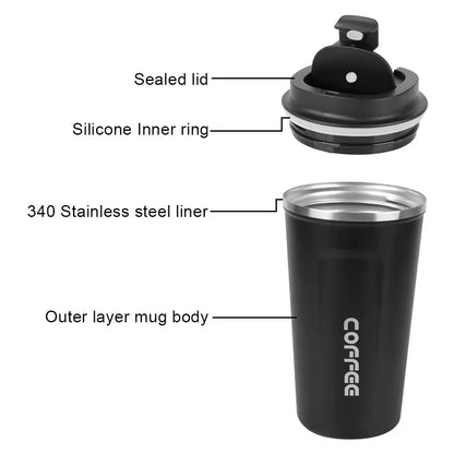 Travel Thermo Coffee Cup